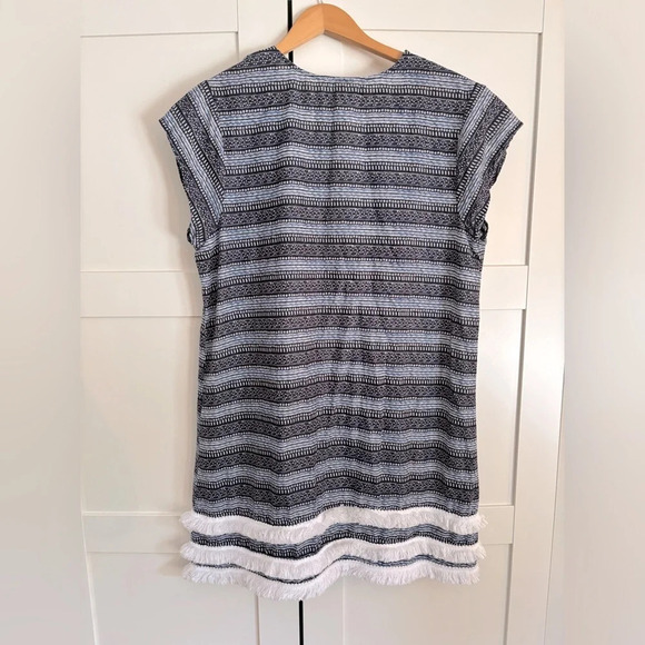 Bleu by Rod Beattie Swim Beach Cover-up-Size Large - Picture 3 of 6